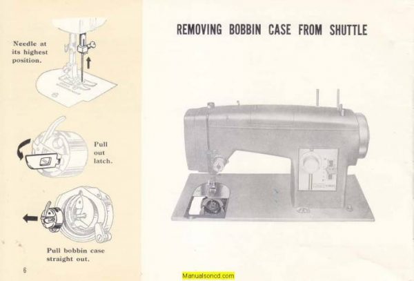 Kenmore 158.1650-158.16500 Sewing Machine Instruction Manual