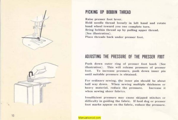 Kenmore 158.1650-158.16500 Sewing Machine Instruction Manual
