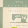 Kenmore 158.1650-158.16500 Sewing Machine Instruction Manual