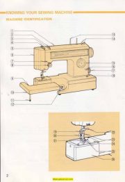 Kenmore 158.13550-158.1355080 Sewing Machine Manual