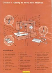 Singer 6110 Sewing Machine Instruction Manual