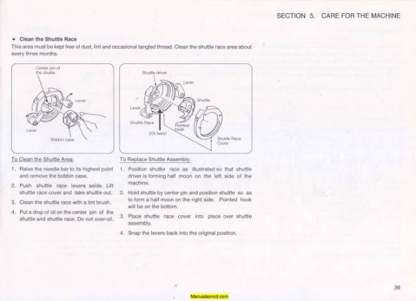 Kenmore 385.12514590 Sewing Machine Instruction Manual