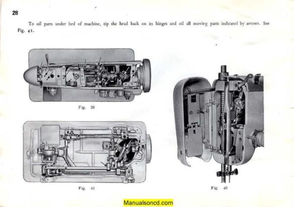 White 673 Magna-Matic Sewing Machine Instruction Manual