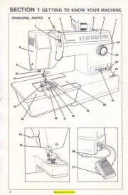 Singer 17 & 24 Pattern Sewing Machine Instruction Manual