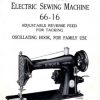 Singer 66-16 Sewing Machine Instruction Manual
