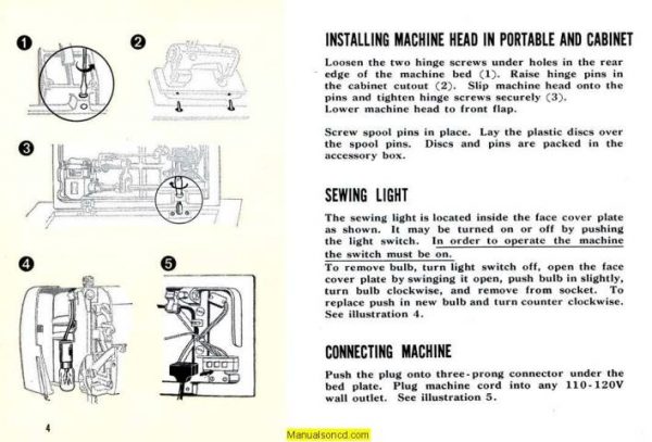 Kenmore 158.850 Sewing Machine Instruction Manual