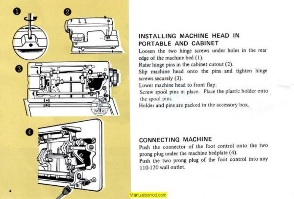 Kenmore 148.12160 - 148.1216 Sewing Machine Manual