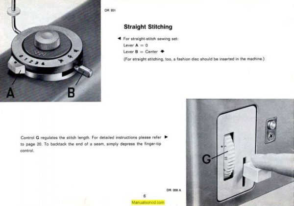 Pfaff 74 Sewing Machine Instruction Manual