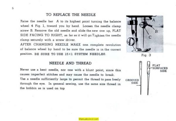 JCPenney - Nelco 6120 Sewing Machine Instruction Manual
