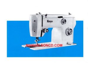 Koyo 1220 Sewing Machine Instruction Manual