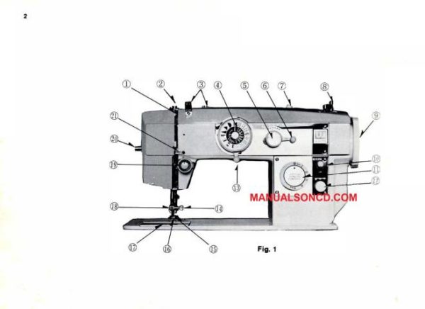White 662 Sewing Machine Instruction Manual