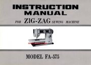 JCPenney FA-575 Sewing Machine Instruction Manual