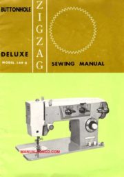 Deluxe 149-B Sewing Machine Instruction Manual
