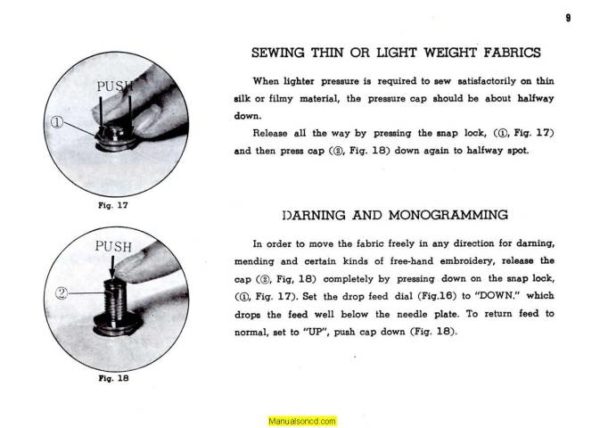 Koyo 1222 Sewing Machine Instruction Manual