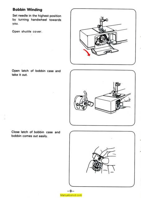 How to thread white sewing machine 