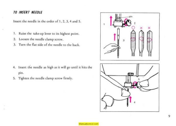 Dressmaker FA-782 Sewing Machine Instruction Manual