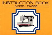 Deluxe FA-686 Sewing Machine Instruction Manual
