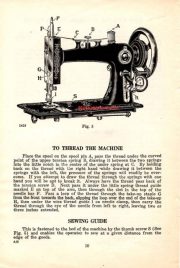 Eldredge Model P Sewing Machine Instruction Manual