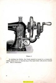 Eldredge Model E.B.H. Sewing Machine Instruction Manual