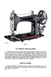 Eldredge I.E.B. Sewing Machine Instruction Manual