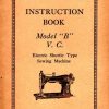 Eldredge Model "B" V.C. Sewing Machine Instruction Manual