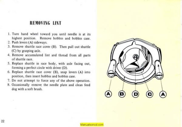 Kenmore 148.12170 Sewing Machine Instruction Manual