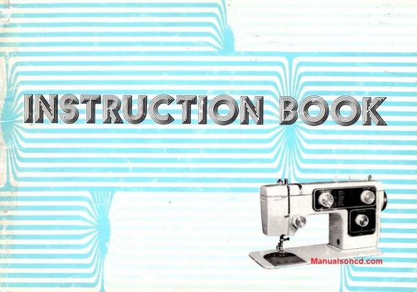Deluxe #6 Automatic ZigZag Sewing Machine Instruction Manual