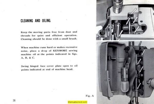 Kenmore 158.14 - 158.140 Sewing Machine Instruction Manual