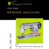 Montgomery Ward URR-262 Sewing Machine Instruction Manual
