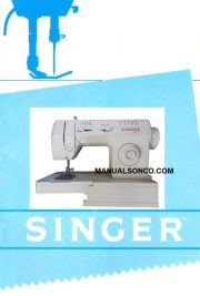 Singer 3314 Sewing Machine Instruction Manual