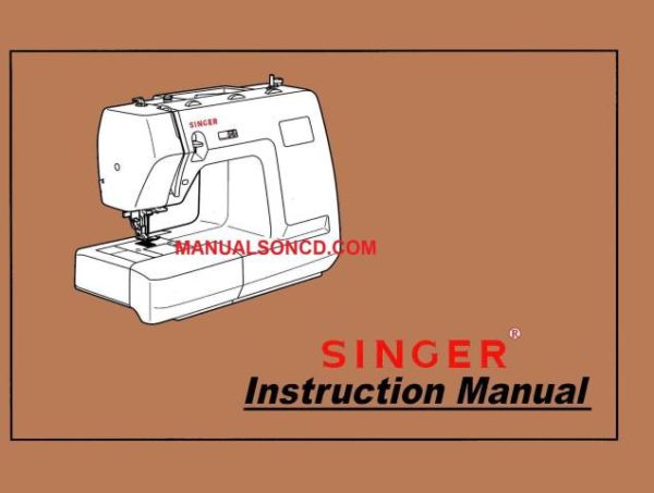 Singer 7380 Sewing Machine Instruction Manual