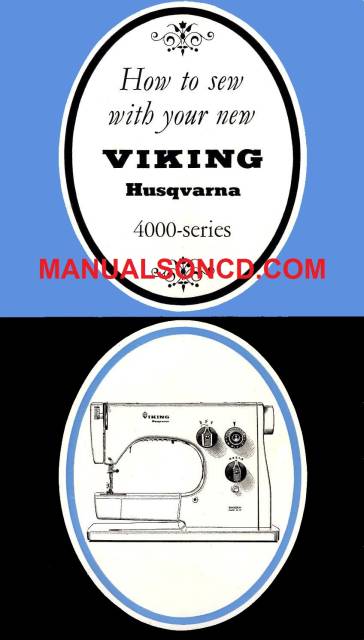 Viking Husqvarna Sewing Machine Instruction Manual