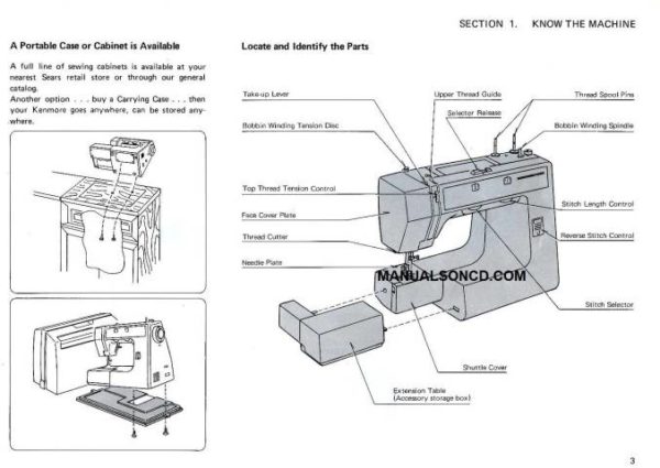 Kenmore 385.17622090 Sewing Machine Manual