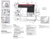 Elna 8000 - 9000 Sewing Machine Instruction Manual