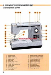 Kenmore 158.17651 158.1765180 Sewing Machine Manual