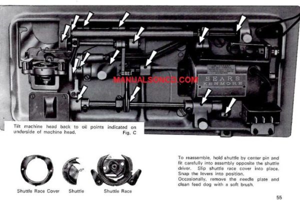 Kenmore 158.18010 - 18011 Sewing Machine Manual