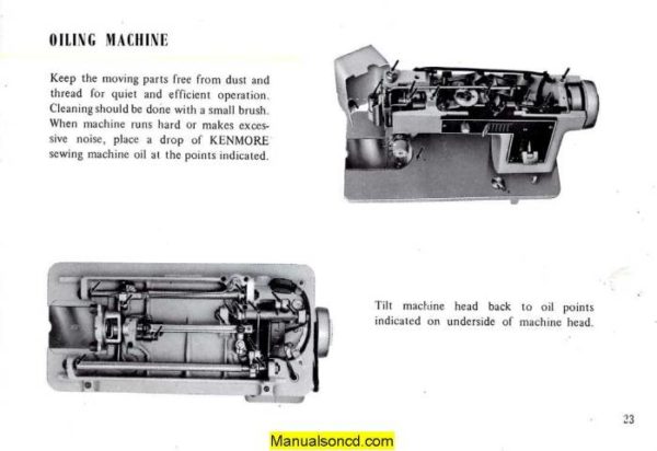 Kenmore 148.12070 -148.12071 Sewing Machine Manual