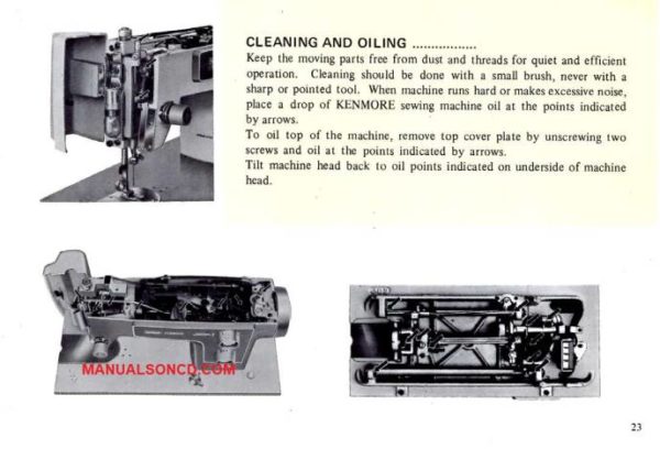 Kenmore 148.12210-148.1221 Sewing Machine Manual