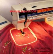 Husqvarna 1250 Sewing Machine Instruction Manual # 1+