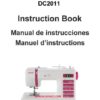 Janome DC2011 Sewing Machine Instruction Manual