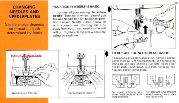 Kenmore 158.16900 Sewing Machine Instruction Manual