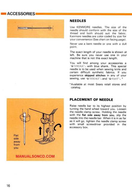 Kenmore 1980, 15819800 158.19800, 158.19801, 158.19802 Convertible Sewing  Machine Instruction Manual PDF Download -  Canada