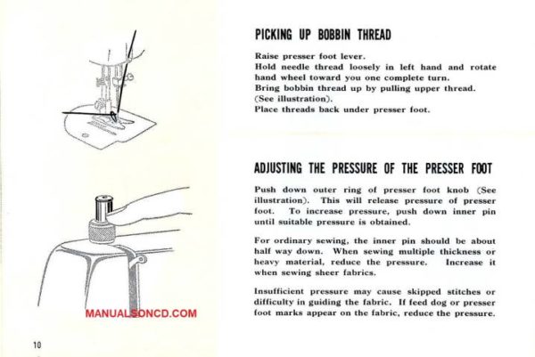 Kenmore 158.16510 - 1651 Sewing Machine Instruction Manual
