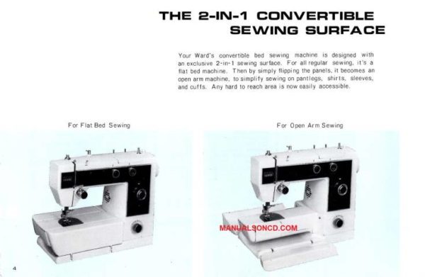 Montgomery Ward UHT J1939 Sewing Machine Instruction Manual