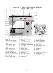 Montgomery Ward URR 1929 Sewing Machine Instruction Manual