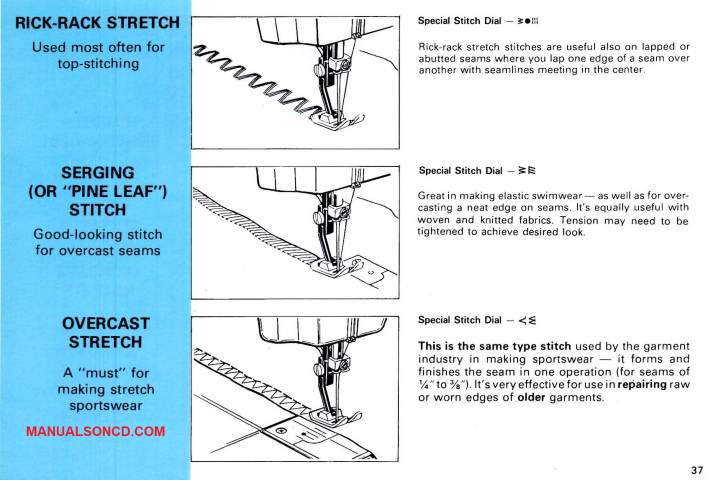 Kenmore 88 & 158.881 Zigzag Sewing Machine Instruction Manual PDF Download