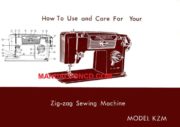 Universal KZM Sewing Machine Instruction Manual