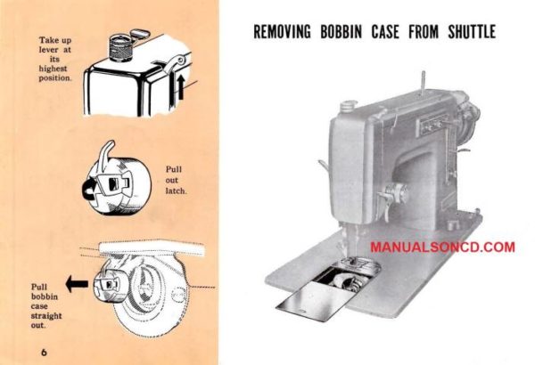 Kenmore 158.440 - 158.445 Sewing Machine Instruction Manual