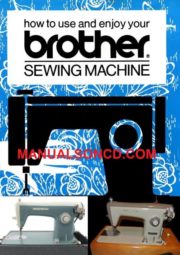 Brother Galaxy Wizard Sewing Machine Instruction Manual