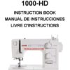Janome HD1000 Sewing Machine Instruction Manual